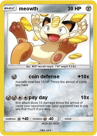 Pokemon meowth