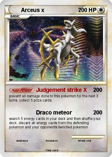 Pokemon Arceus x