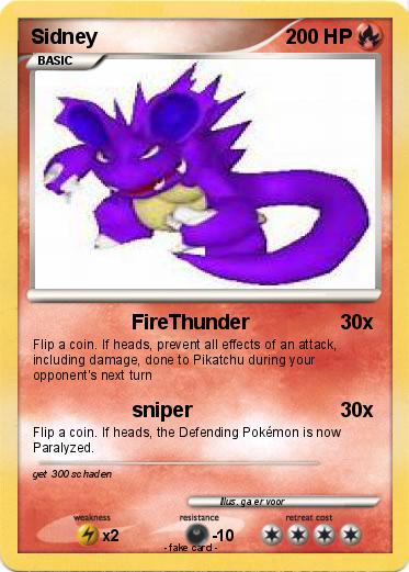 Pokemon Sidney