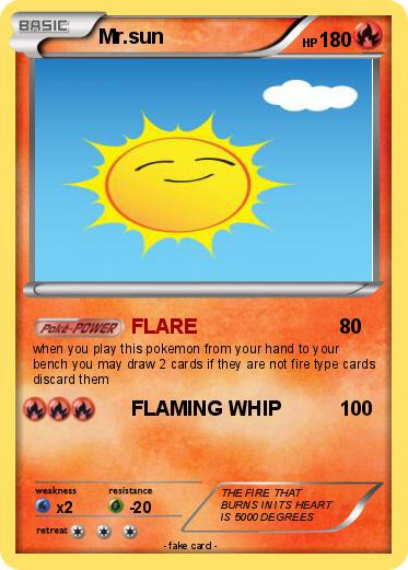 Pokemon Mr.sun
