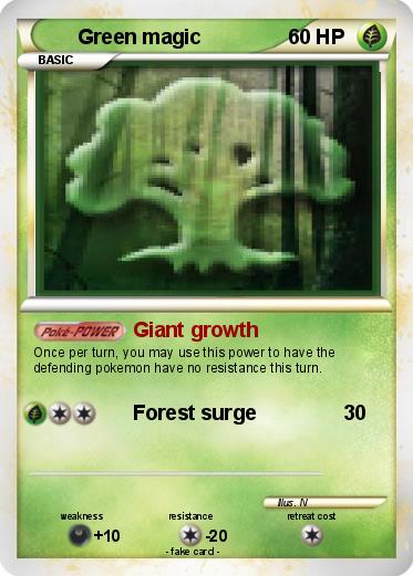 Pokemon Green magic