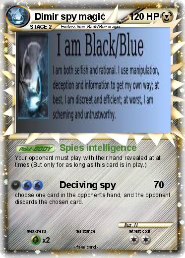 Pokemon Dimir spy magic