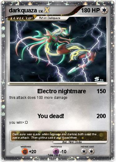 Pokemon darkquaza