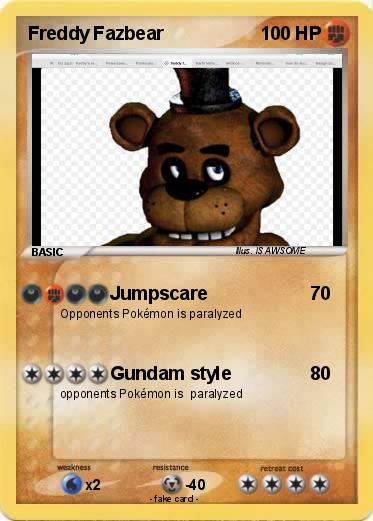 Pokemon Freddy Fazbear