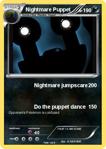 Pokemon Nightmare Puppet