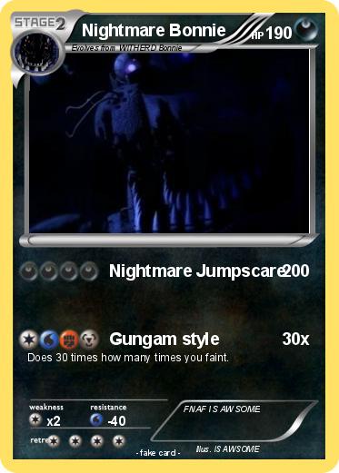 Pokemon Nightmare Bonnie