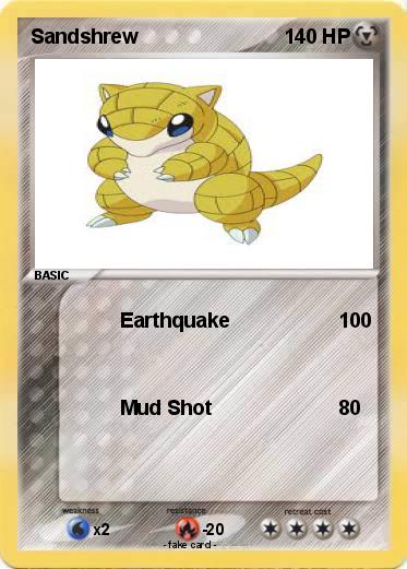Pokemon Sandshrew