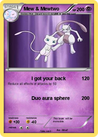 Pokemon Mew & Mewtwo