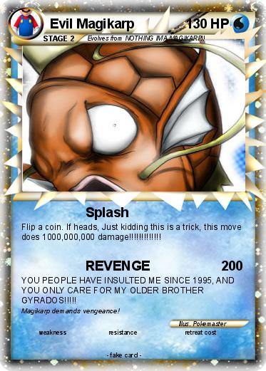 Pokemon Evil Magikarp