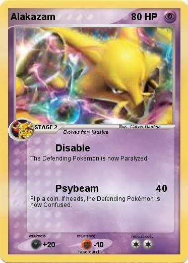 Pokemon Alakazam