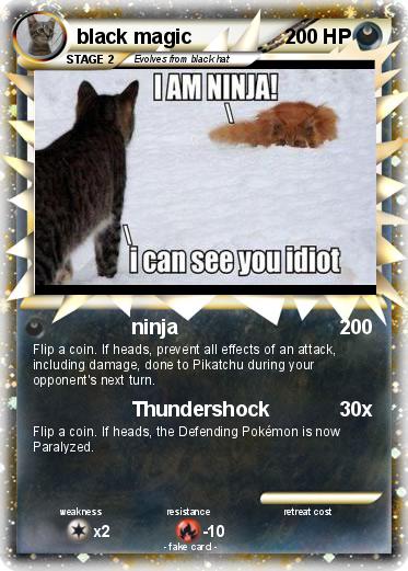Pokemon black magic