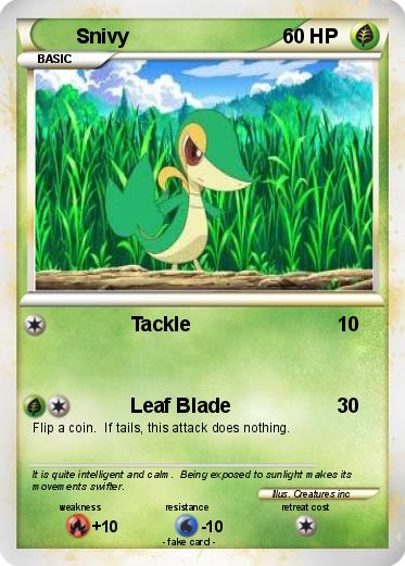 Pokemon Snivy