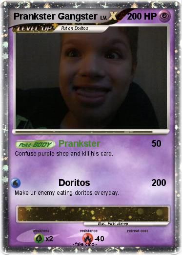 Pokemon Prankster Gangster