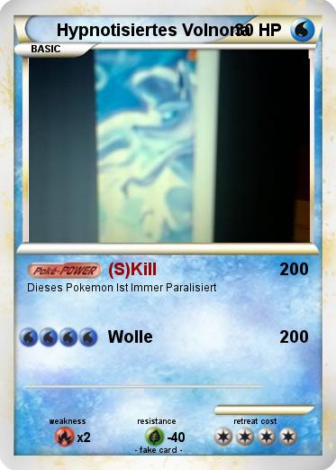 Pokemon Hypnotisiertes Volnona