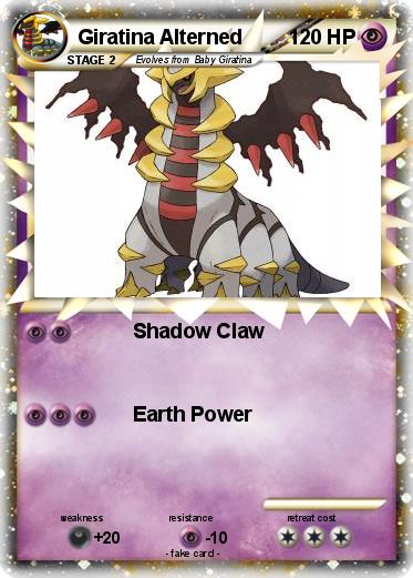 Pokemon Giratina Alterned