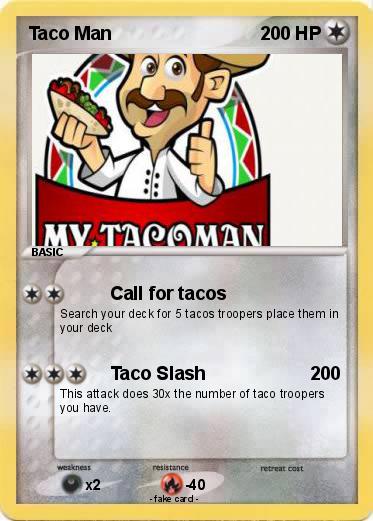 Pokemon Taco Man