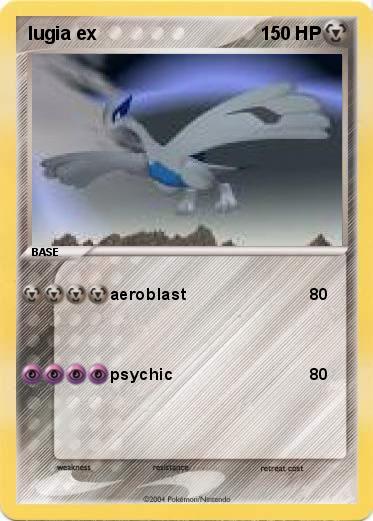 Pokemon lugia ex