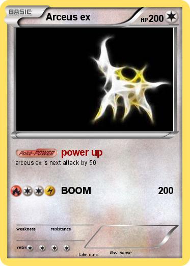 Pokemon Arceus ex