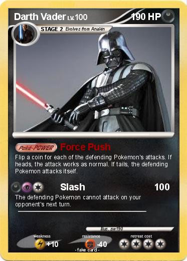 Pokemon Darth Vader