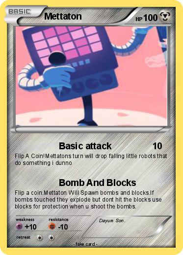 Pokemon Mettaton