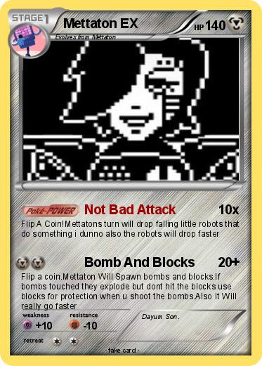 Pokemon Mettaton EX