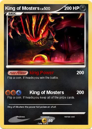 Pokemon King of Mosters