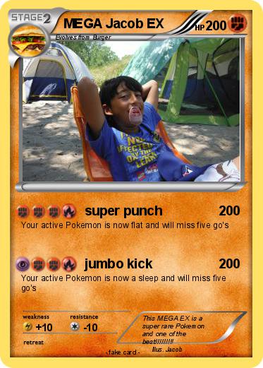 Pokemon MEGA Jacob EX