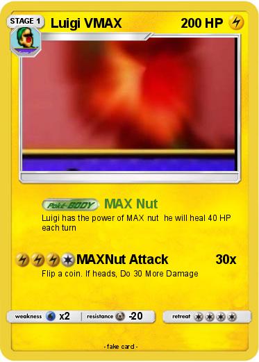 Pokemon Luigi VMAX
