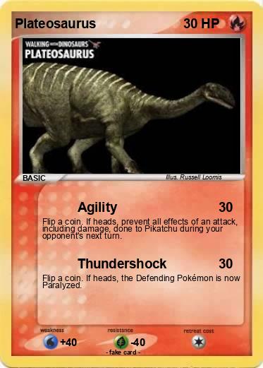 Pokemon Plateosaurus