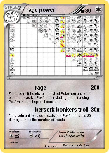 Pokemon rage power
