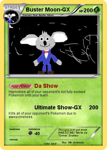 Pokemon Buster Moon-GX