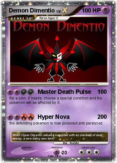 Pokemon Demon Dimentio