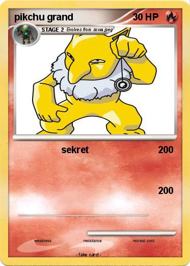 Pokemon pikchu grand
