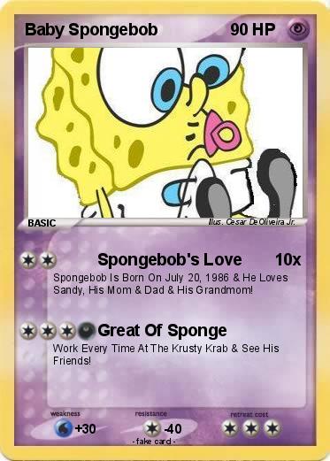 Pokemon Baby Spongebob