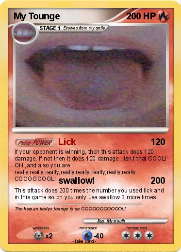 Pokemon My Tounge