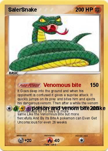 Pokemon SalerSnake