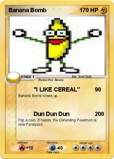 Pokemon Banana Bomb