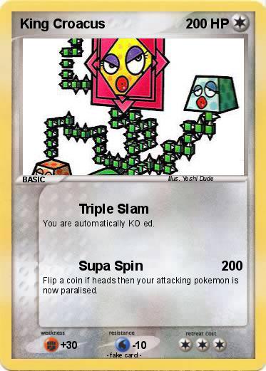 Pokemon King Croacus