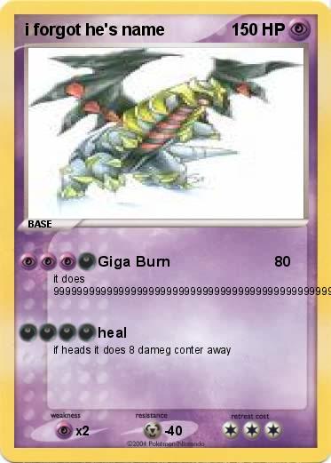 Pokemon i forgot he's name 