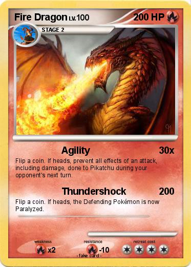Pokemon Fire Dragon