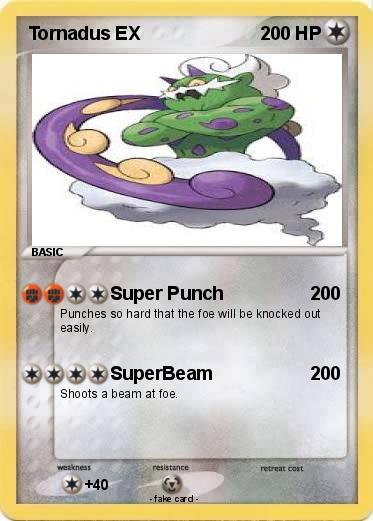 Pokemon Tornadus EX