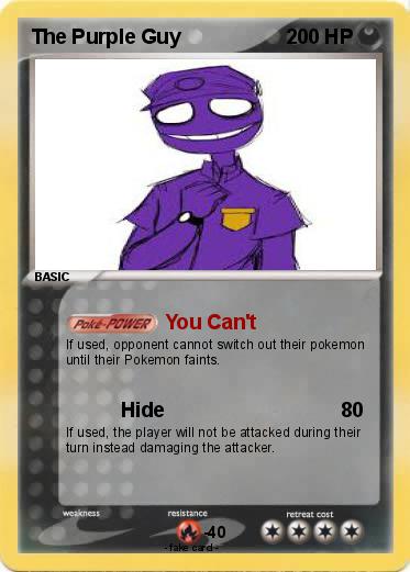 Pokemon The Purple Guy