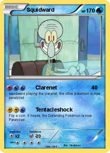 Pokemon Squidward