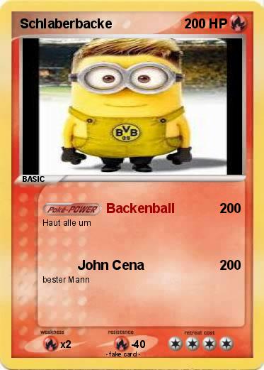Pokemon Schlaberbacke