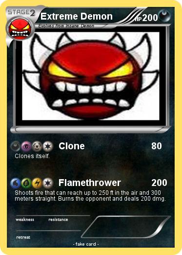 Pokemon Extreme Demon