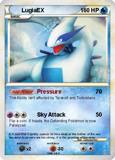 Pokemon LugiaEX