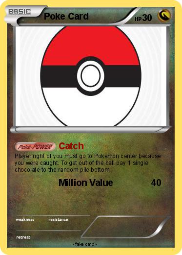 Pokemon Poke Card
