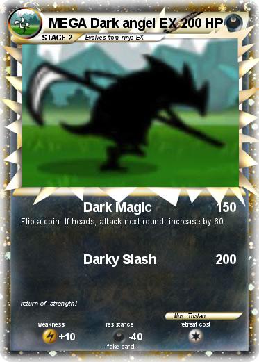 Pokemon MEGA Dark angel EX