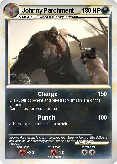Pokemon Johnny Parchment
