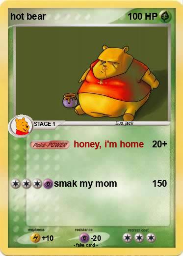 Pokemon hot bear